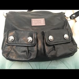 Coach Poppy Hobo in black leather. K0969-14561.